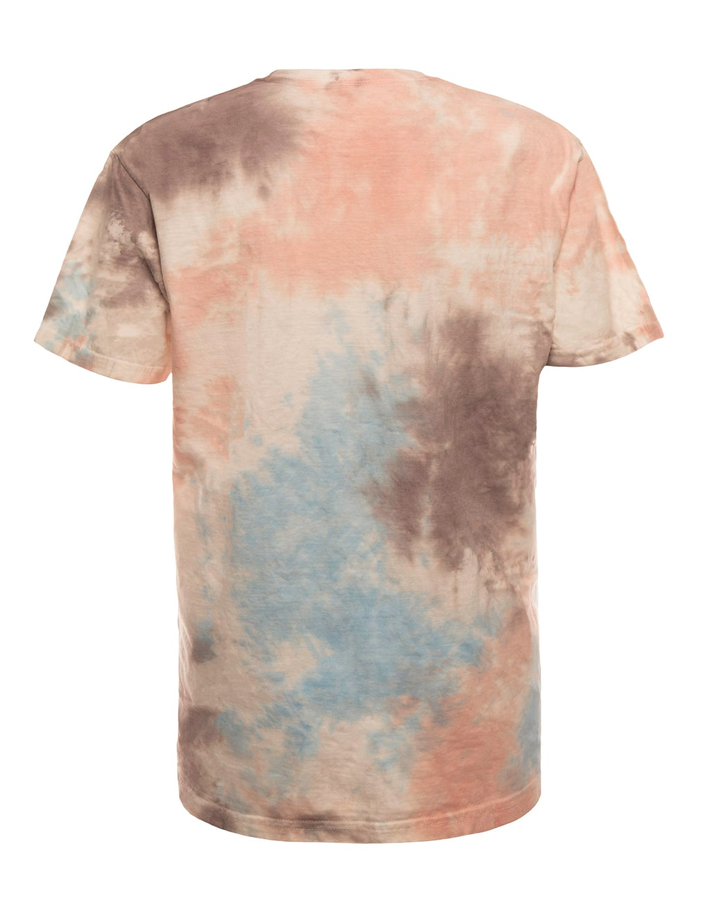 Splash snow tie-dye t-shirt, back view