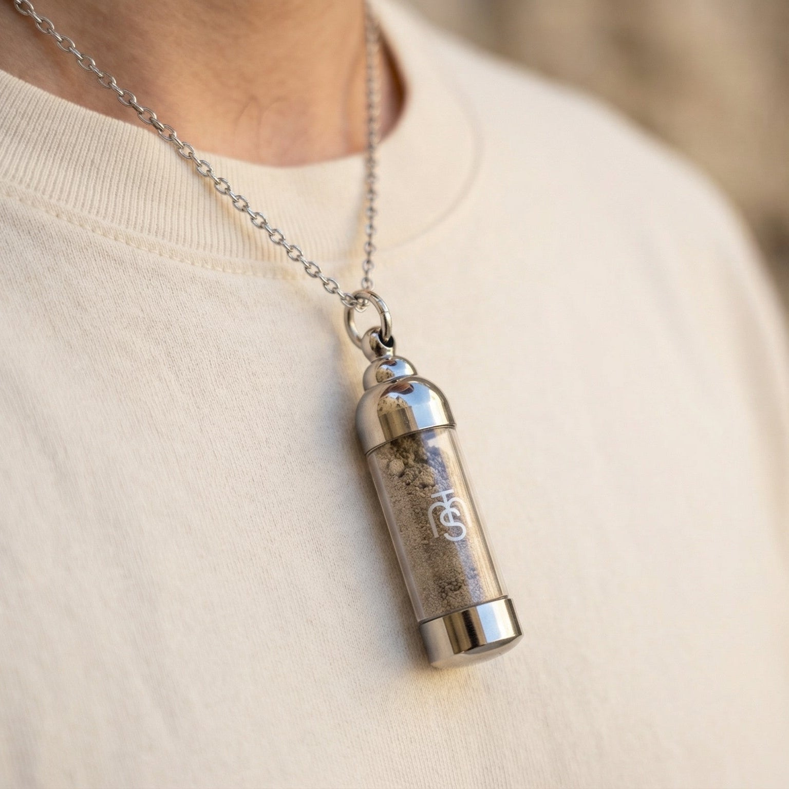 Pendant of Eternal Faith numbered glass pendant, product photo