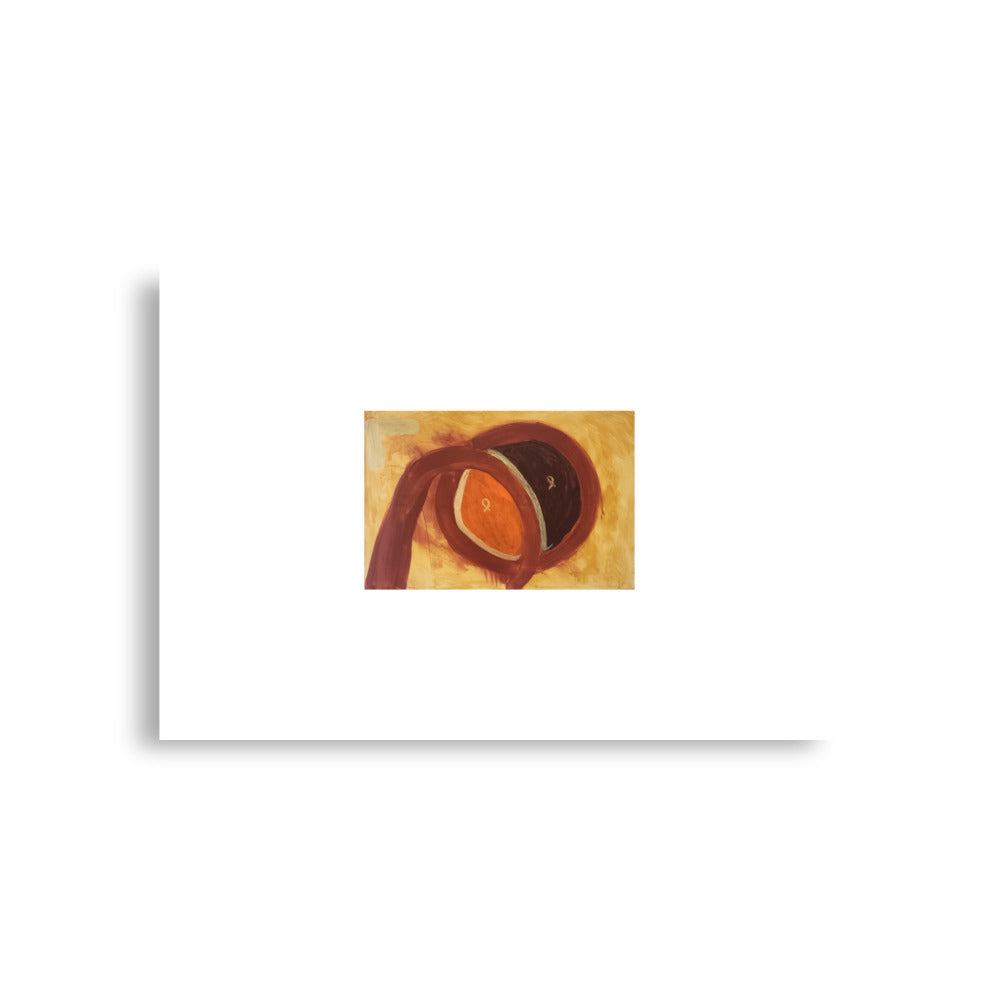 Museum-quality matte art poster, A1 size 23.3x33.1 inches