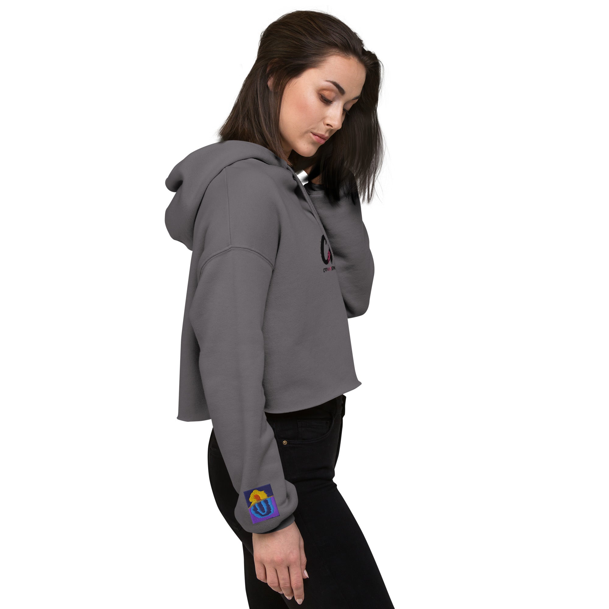 Women's Crop Hoodie | CFPAINTS